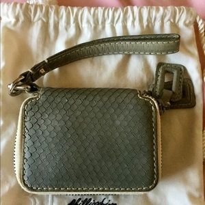 3.1 Phillip Lim Double Zip Leather Wristlet Wallet
